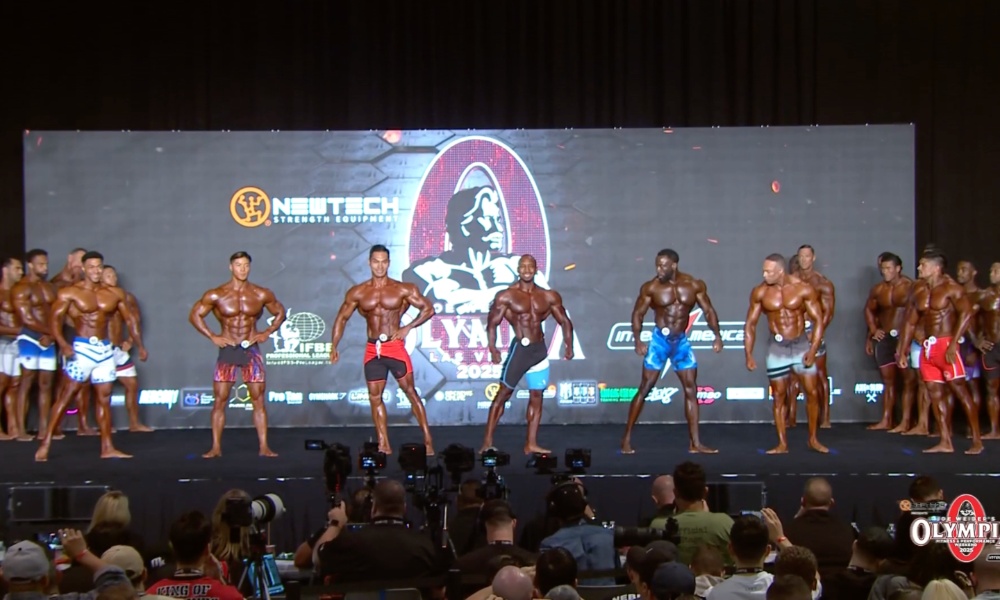 2025 Mens Physique Olympia Prejudging 5th Callout
