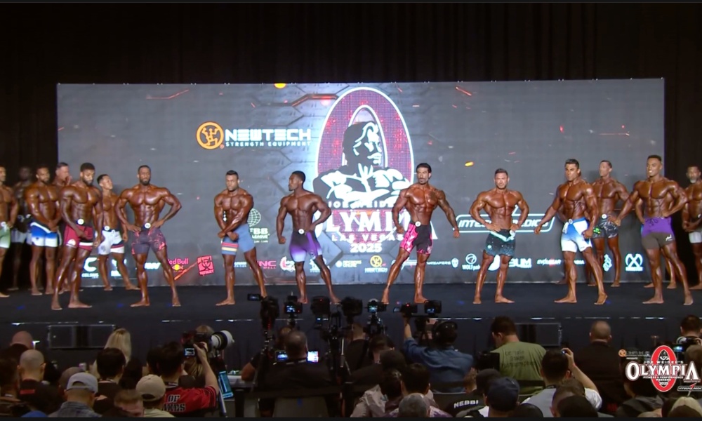 2025 Mens Physique Olympia Prejudging 6th Callout