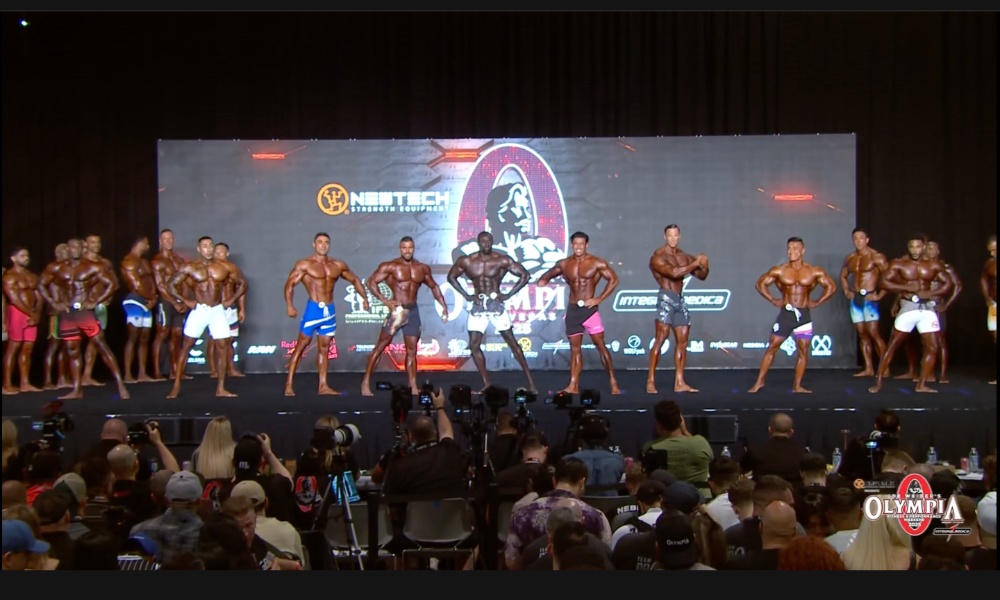 2025 Mens Physique Olympia Prejudging 7th Callout