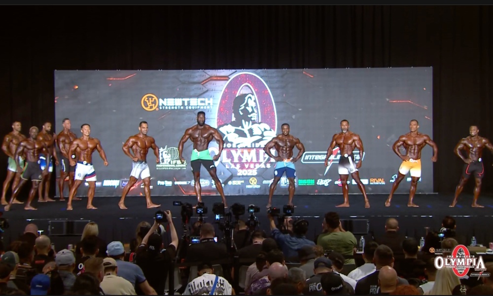 2025 Mens Physique Olympia Prejudging 8th Callout