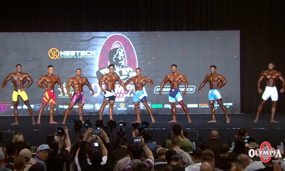 2025 Mens Physique Olympia Prejudging 9th Callout
