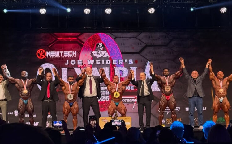 2025 Mr. Olympia Results