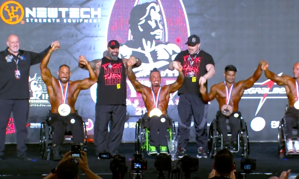 2025 Wheelchair Olympia Final Results