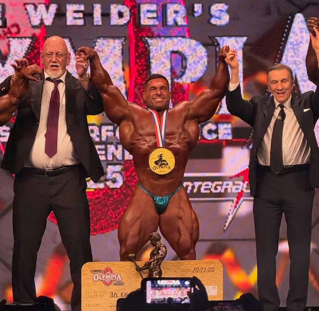 Derek Lunsford Wins 2025 Mr. Olympia