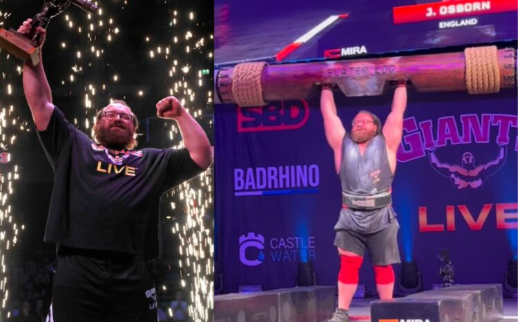 Jack Osborn Sets A Log Lift British Record