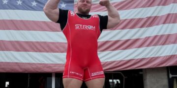 Kyle Kirvay Sets U140kg Raw Total All Time World Record