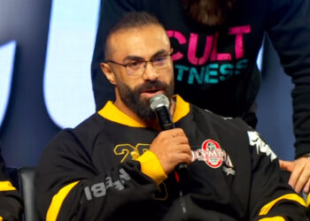 Behrouz Tabani 2025 Olympia Press Conference