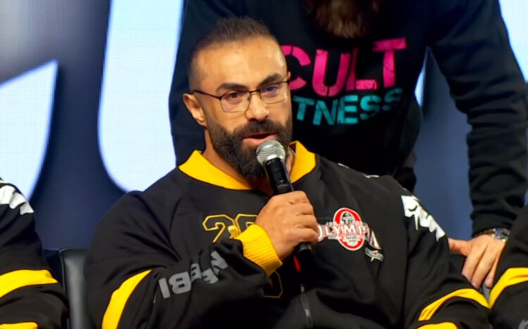 Behrouz Tabani 2025 Olympia Press Conference