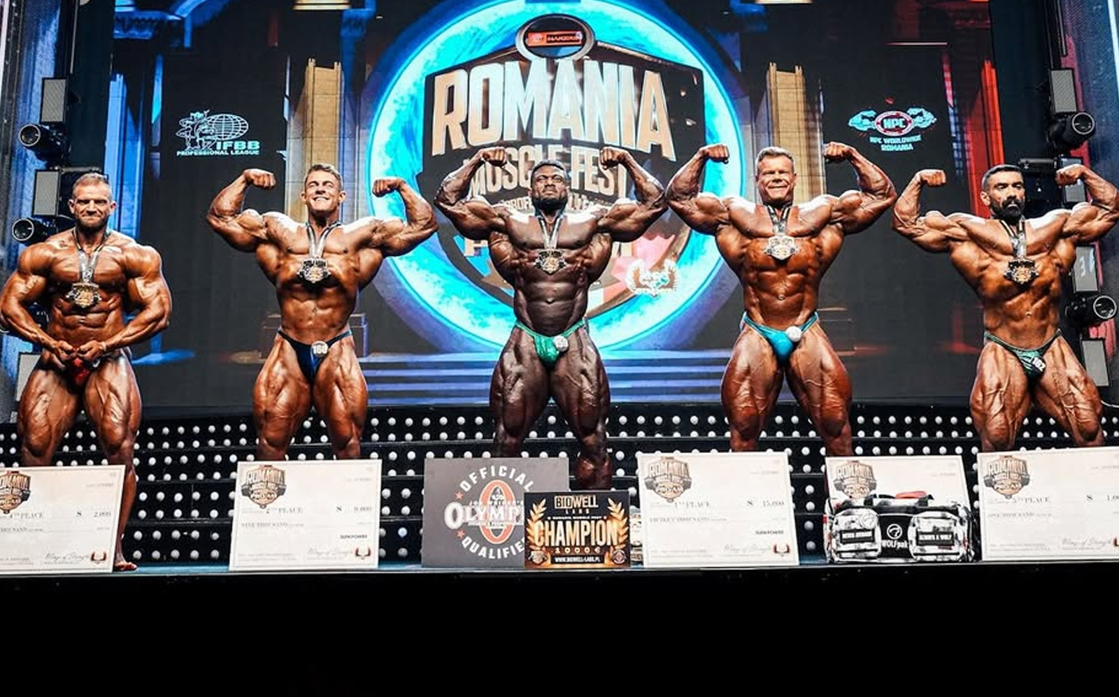 2025 Romania Muscle Fest Pro Results
