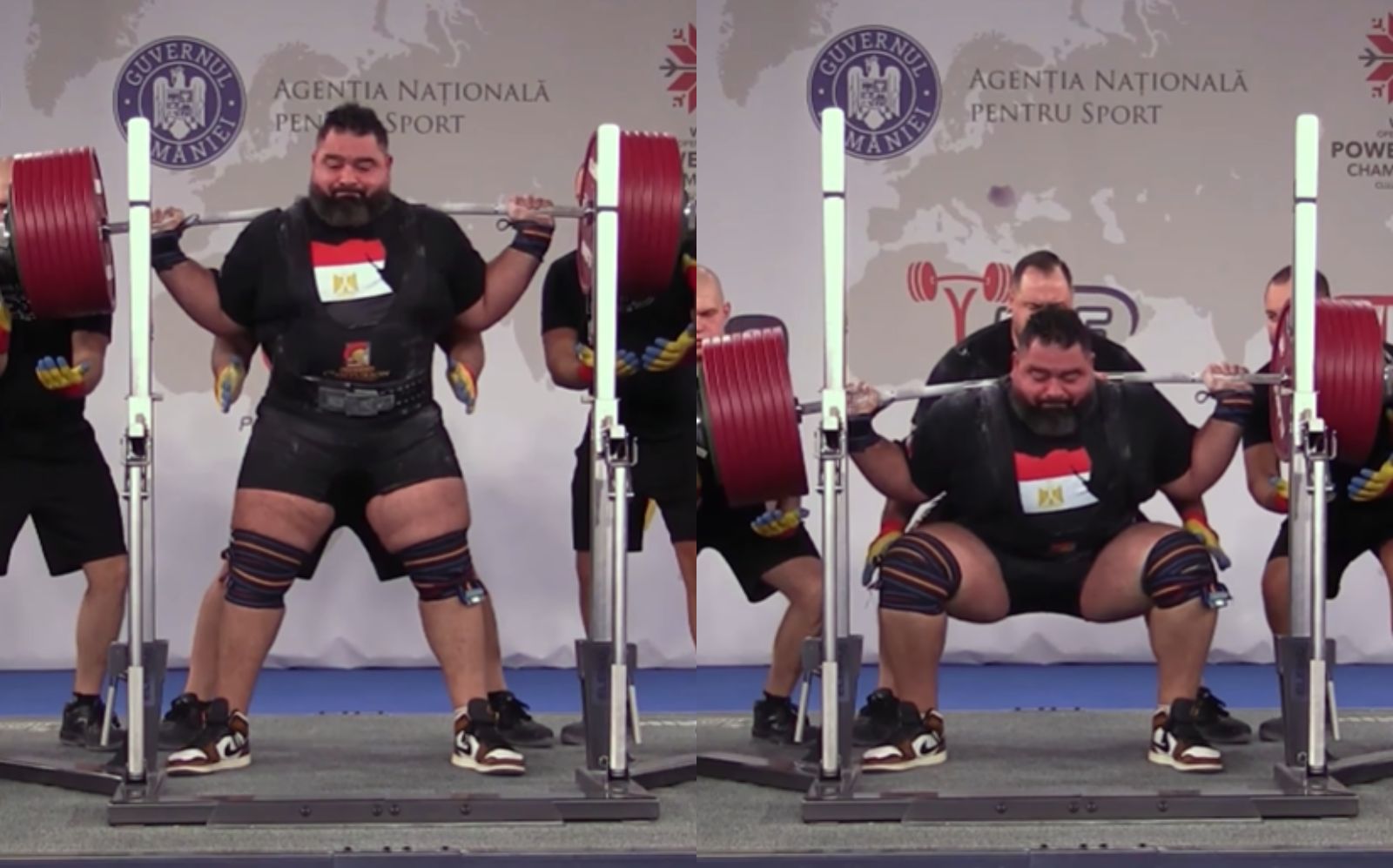 Ahmed Hassanin Sets Equipped Squat And Total Masters Ipf World Records