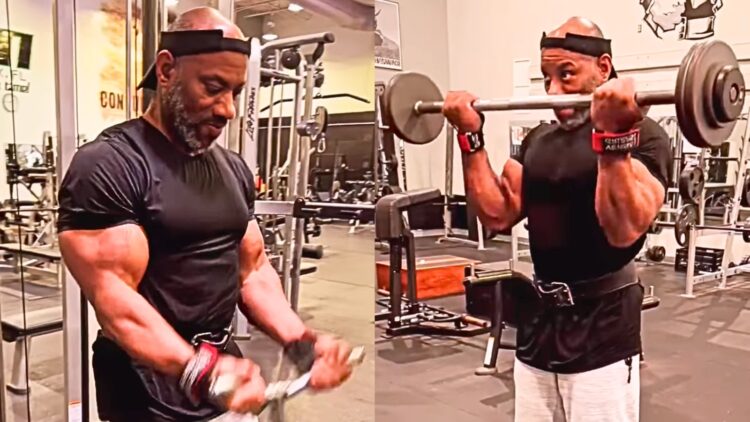 Dexter Jackson Hits Intense Arm Workout Shows Off Latest Biceps Gains Dexter Jackson Hits Intense Arm Workout Shows Off Latest Biceps Gains