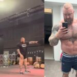 Hafthor Bjornsson S Single Arm Weight Over Bar