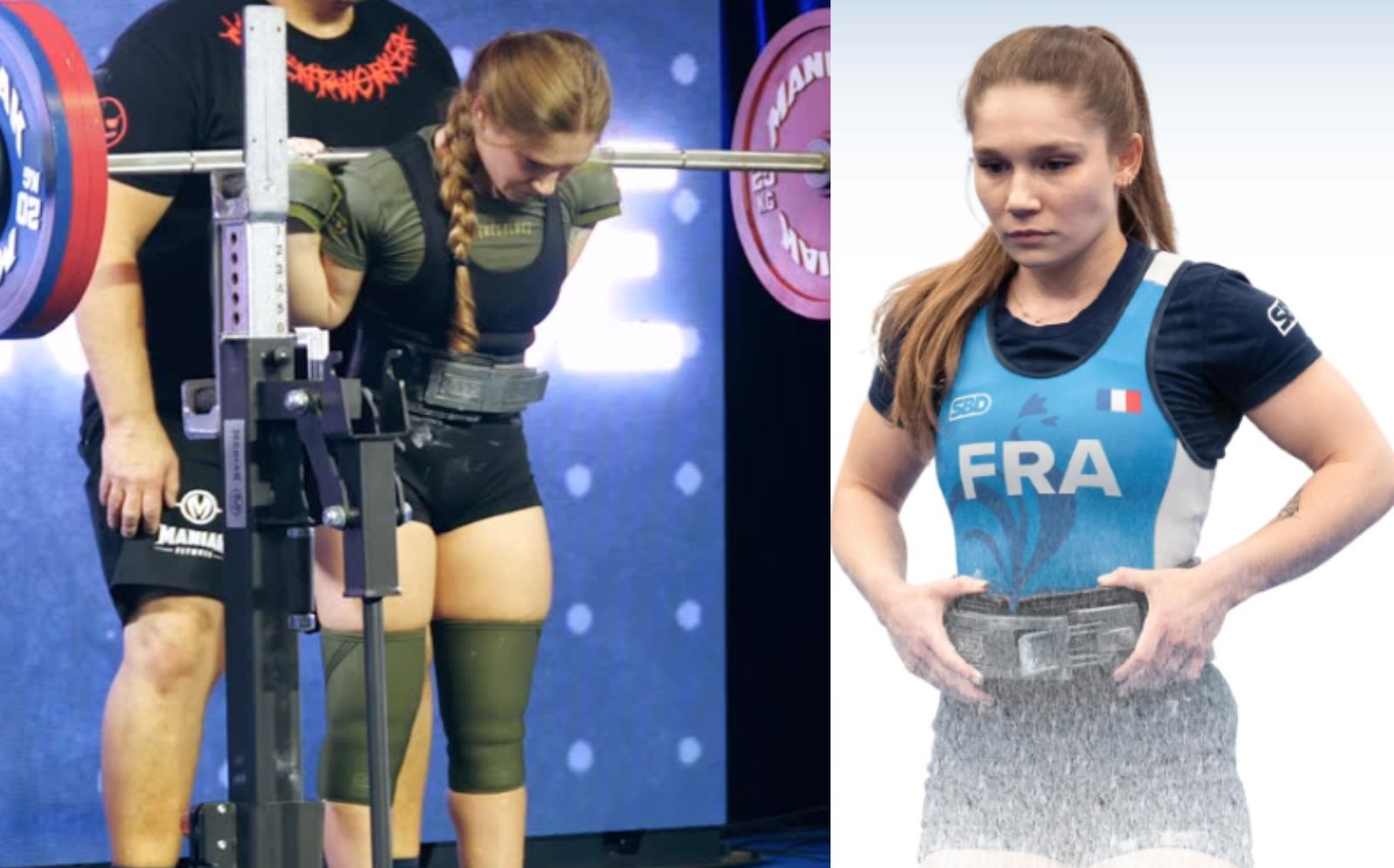 Tiffany Chapon Sets Raw Squat And Total French Records