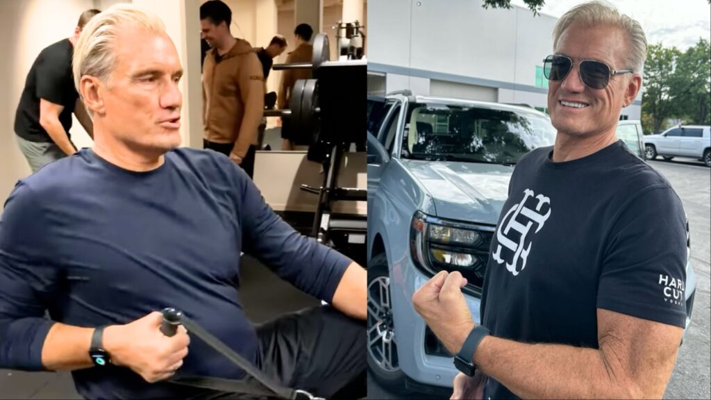 Dolph Lundgren Smashes Upper Body Workout at 68 After Beating Cancer