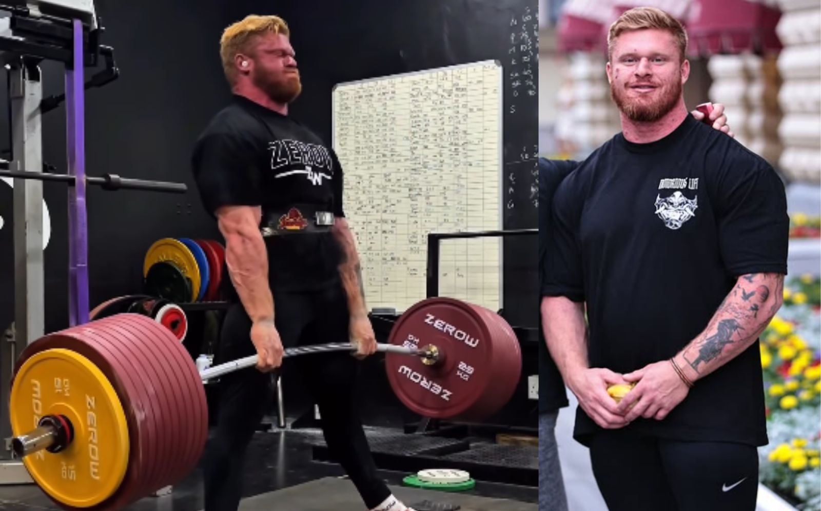 Colton Engelbrecht Deadlifts 500 Kg 1 102 3 Lb In Training