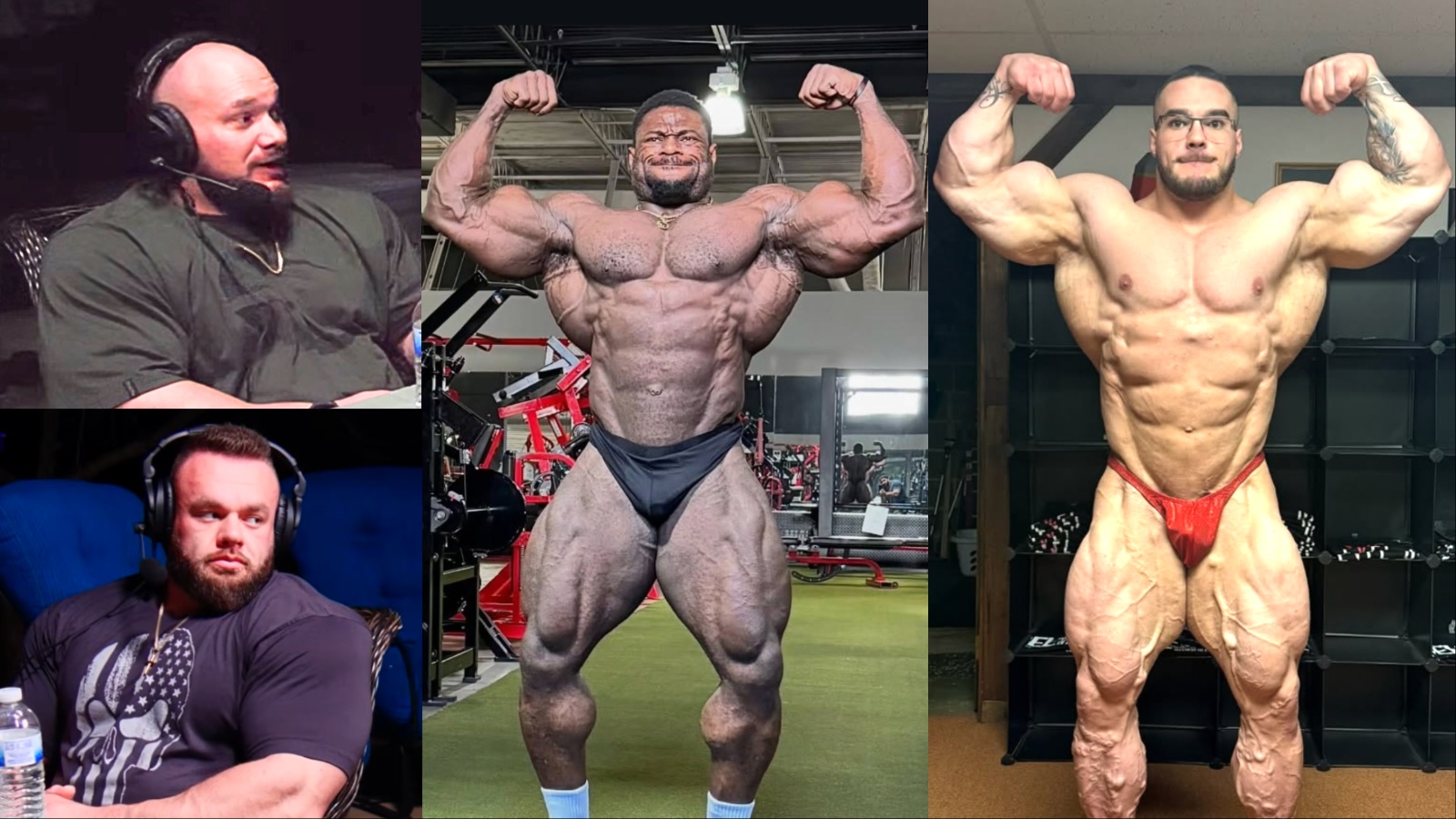 Robin Labrada Bodybuilders Hunter Labrada and Jordan Hutchinson Share Their Top Open ...