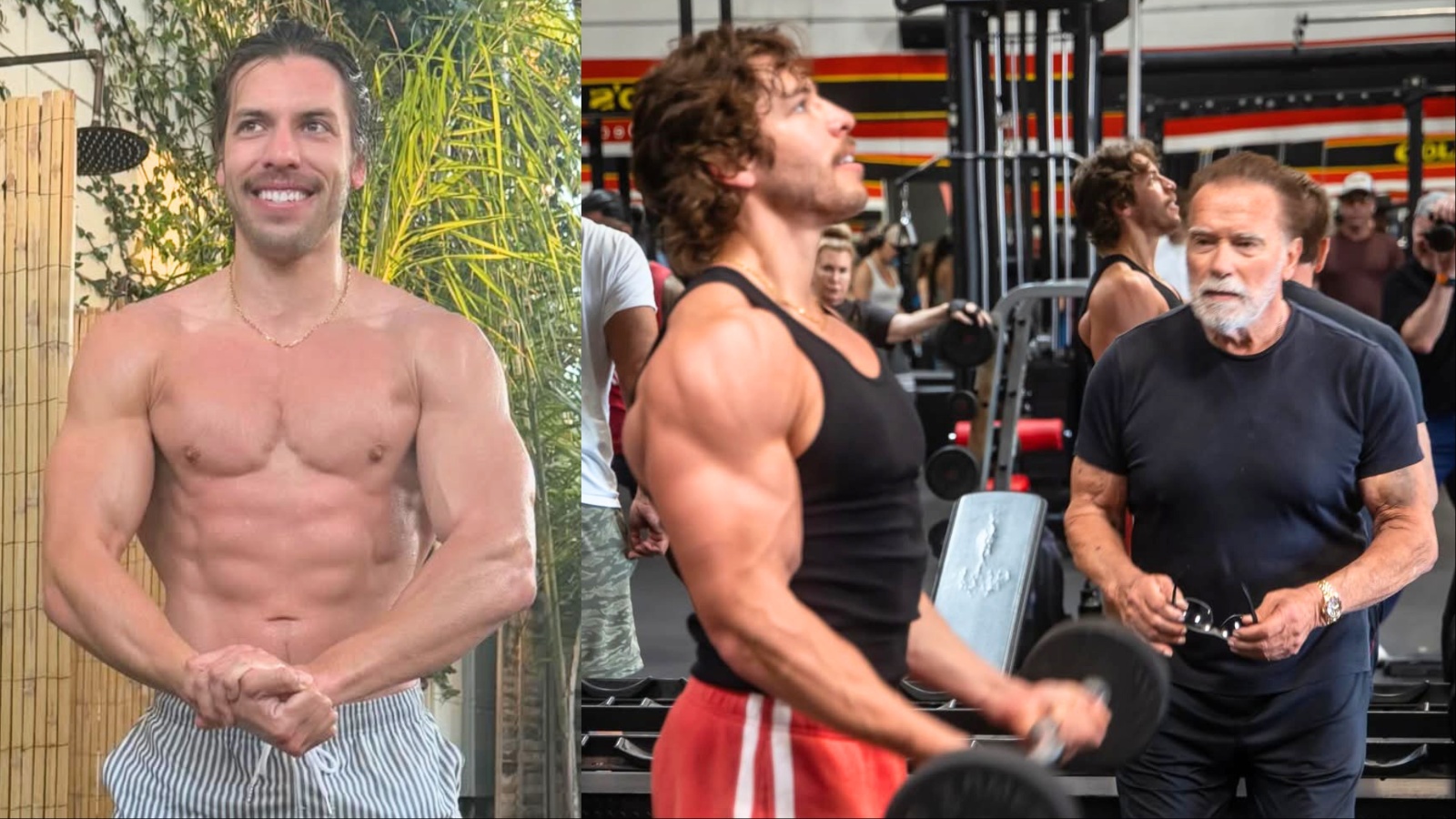 Joseph Baena Shows Off Ripped Biceps While Training With Arnold Schwarzenegger: 'Stage Debut Loading' – Fitness Volt