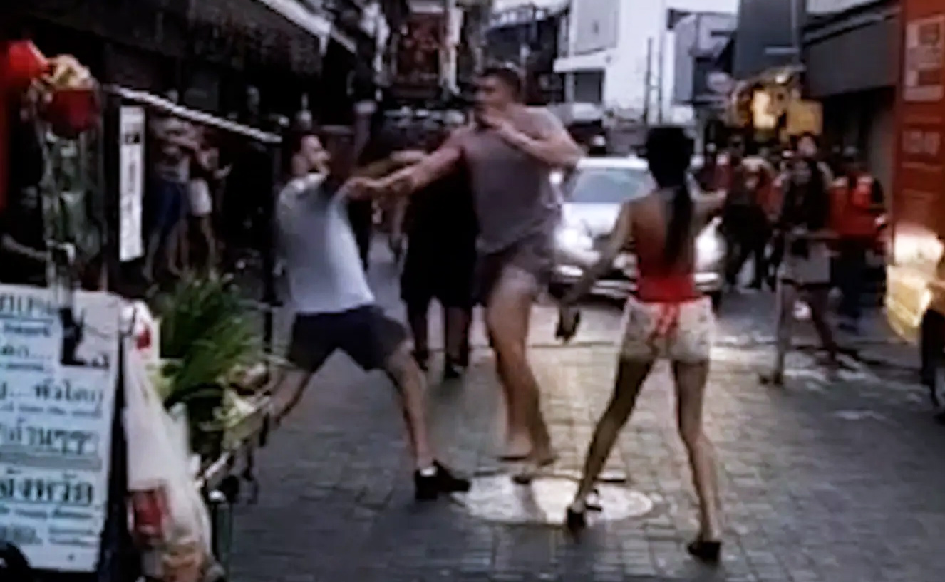 Wild Late Night Street Fight Wild Late Night Street Fight