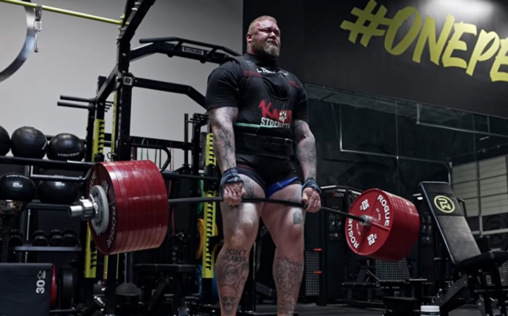 Hafthor Bjornsson Deadlifts 485 Kg