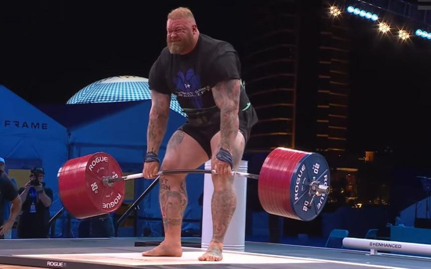 Hafthor Bjornsson And Mitchell Hooper Fail Deadlift World Record Attempts