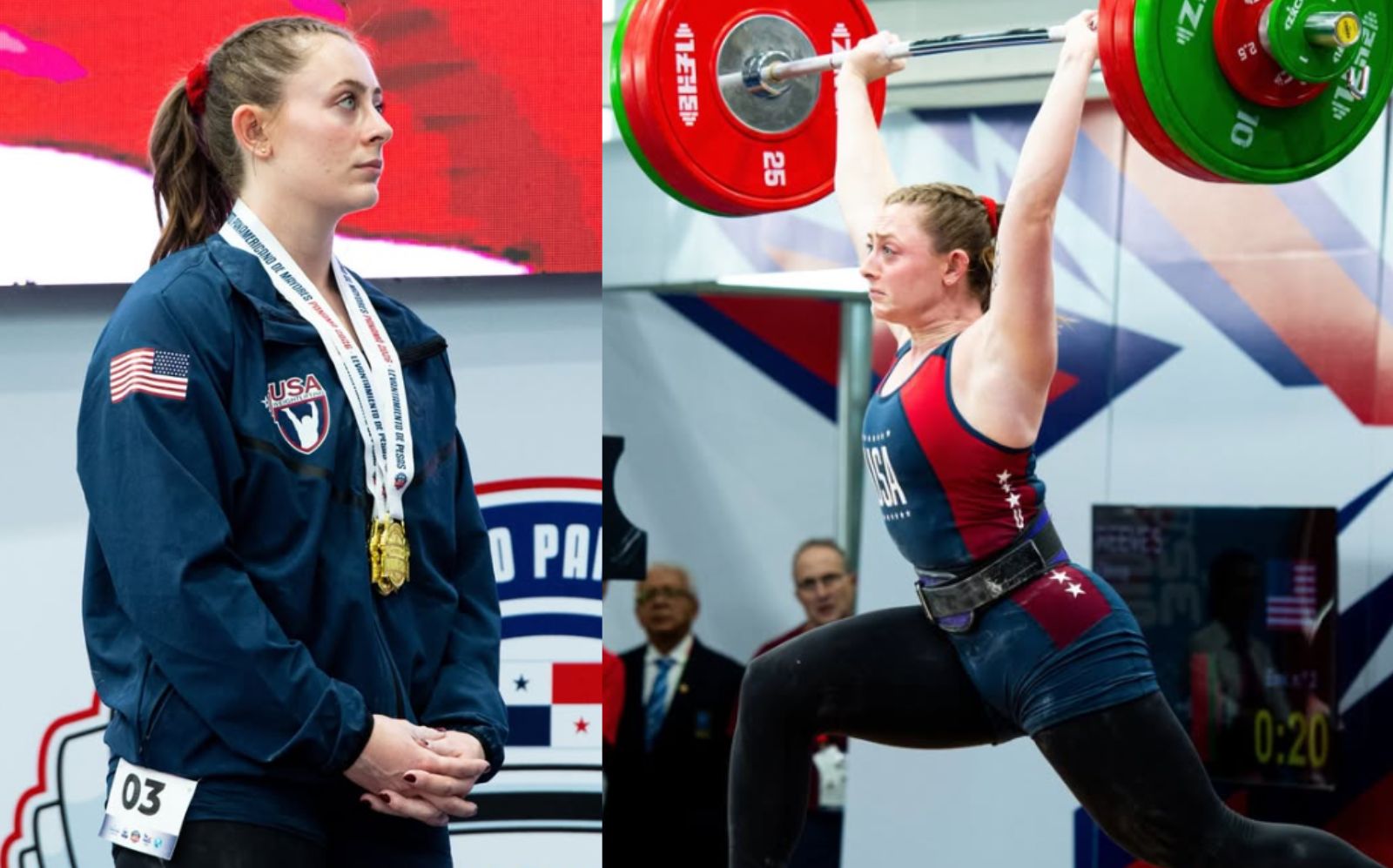 Olivia Reeves Wins 2026 Pan American Weightlifting Championships