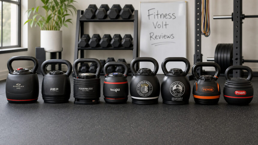 Best adjustable kettlebells product review image