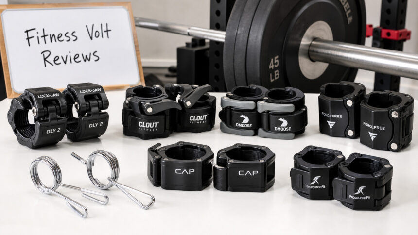Best barbell collars product review image