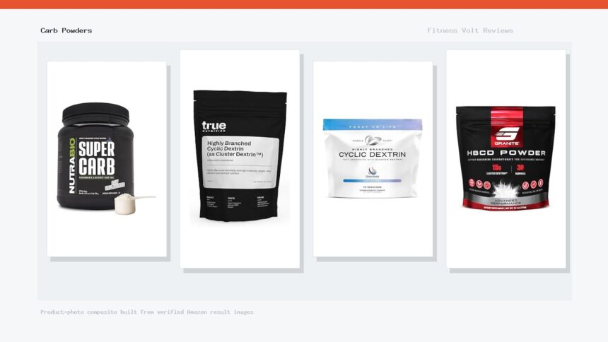 Best carb powders for workouts product review image