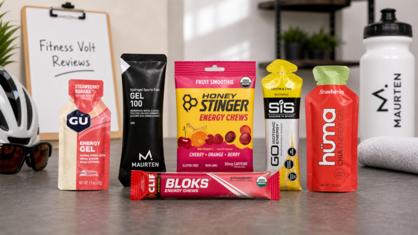 Best energy gels and chews review image