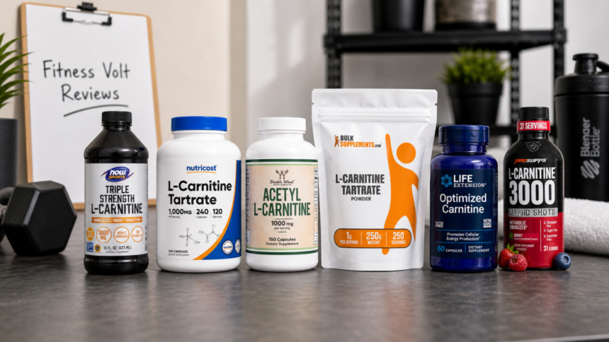 Best L-carnitine supplements review image