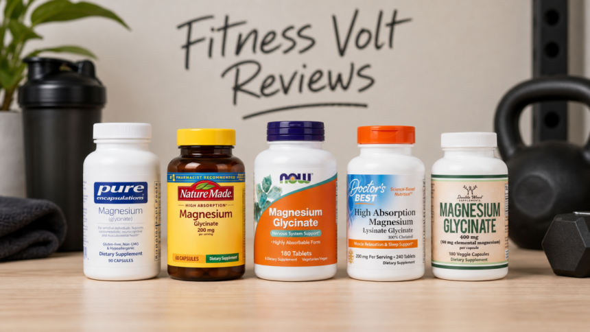 Best magnesium glycinate supplements review image