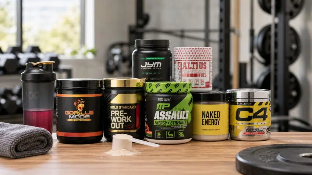 Best pre-workouts with creatine reviewed by FitnessVolt