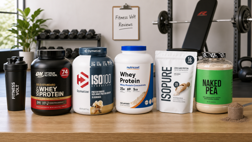Best protein powders for men review image