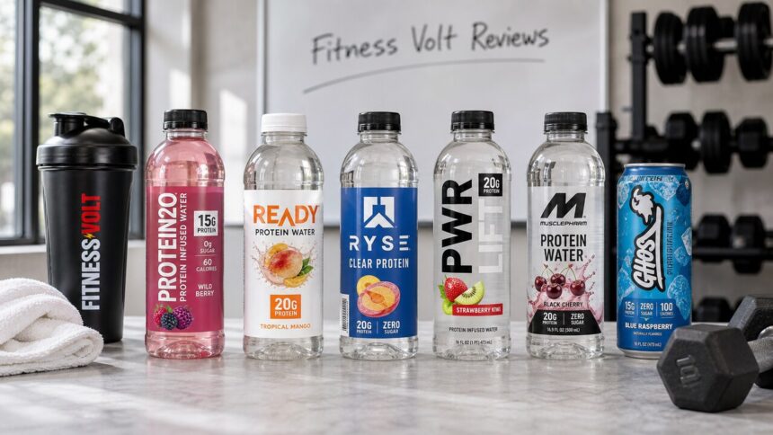 Best protein waters product review image