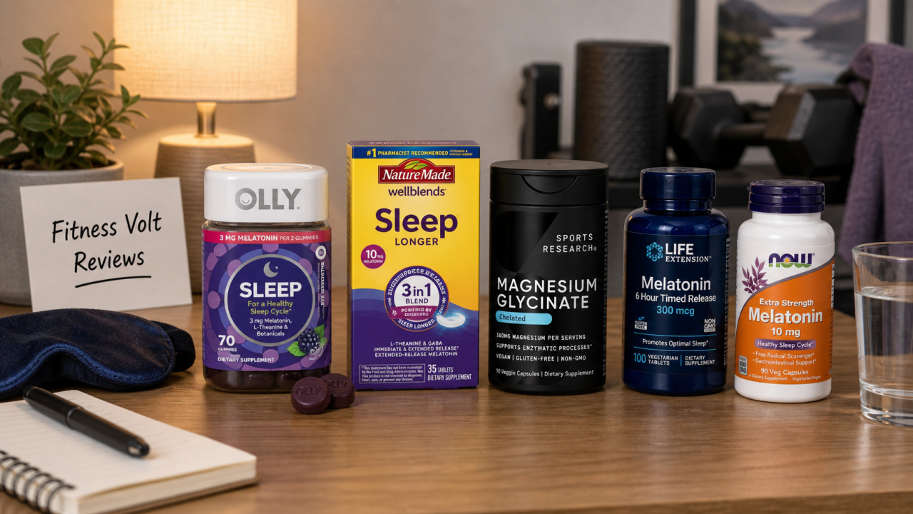 Best sleep supplements for recovery review image