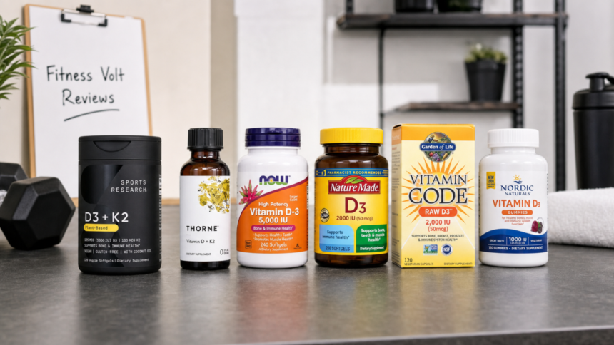 Best vitamin D supplements for athletes review image