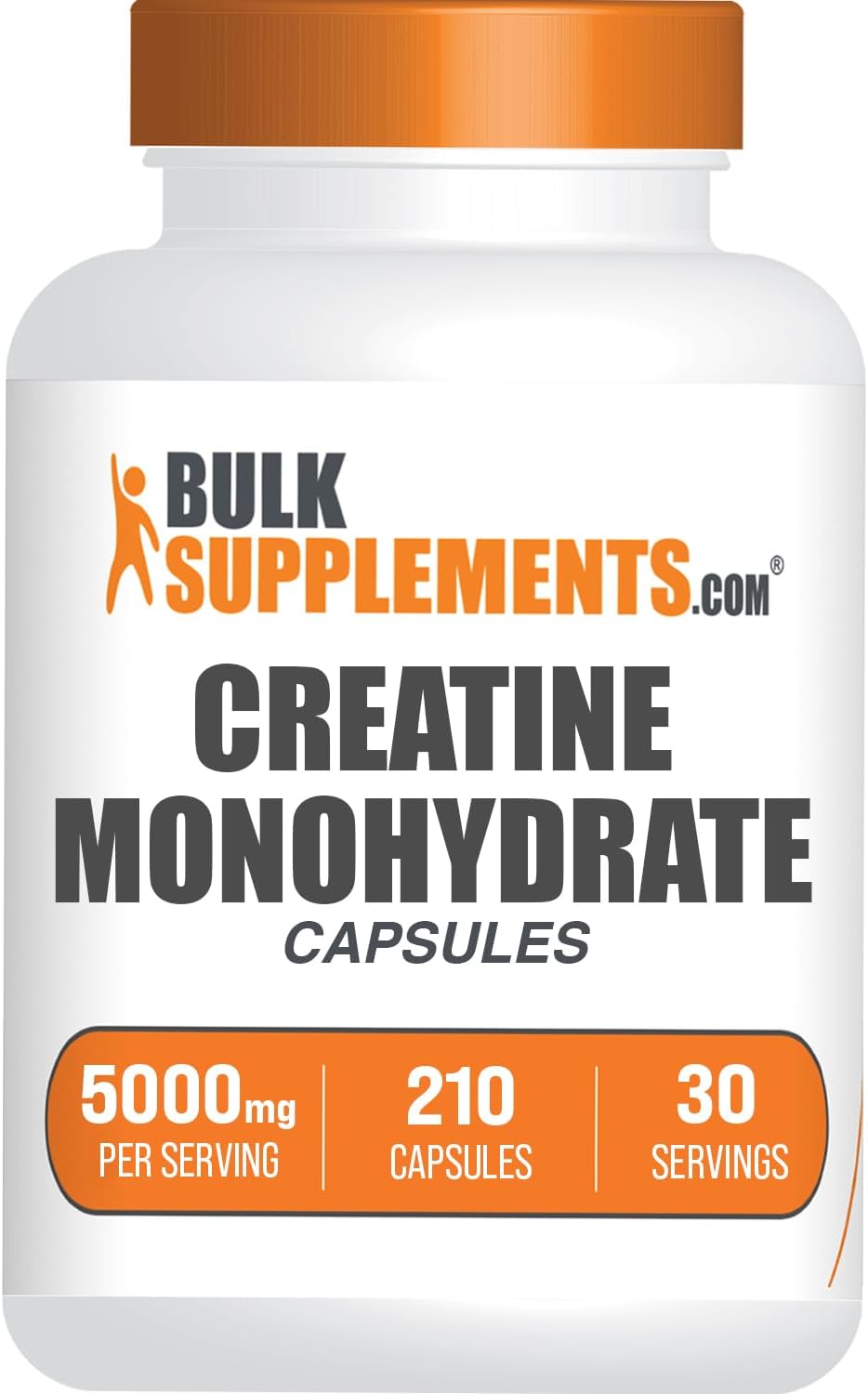 BulkSupplements Creatine Monohydrate Capsules