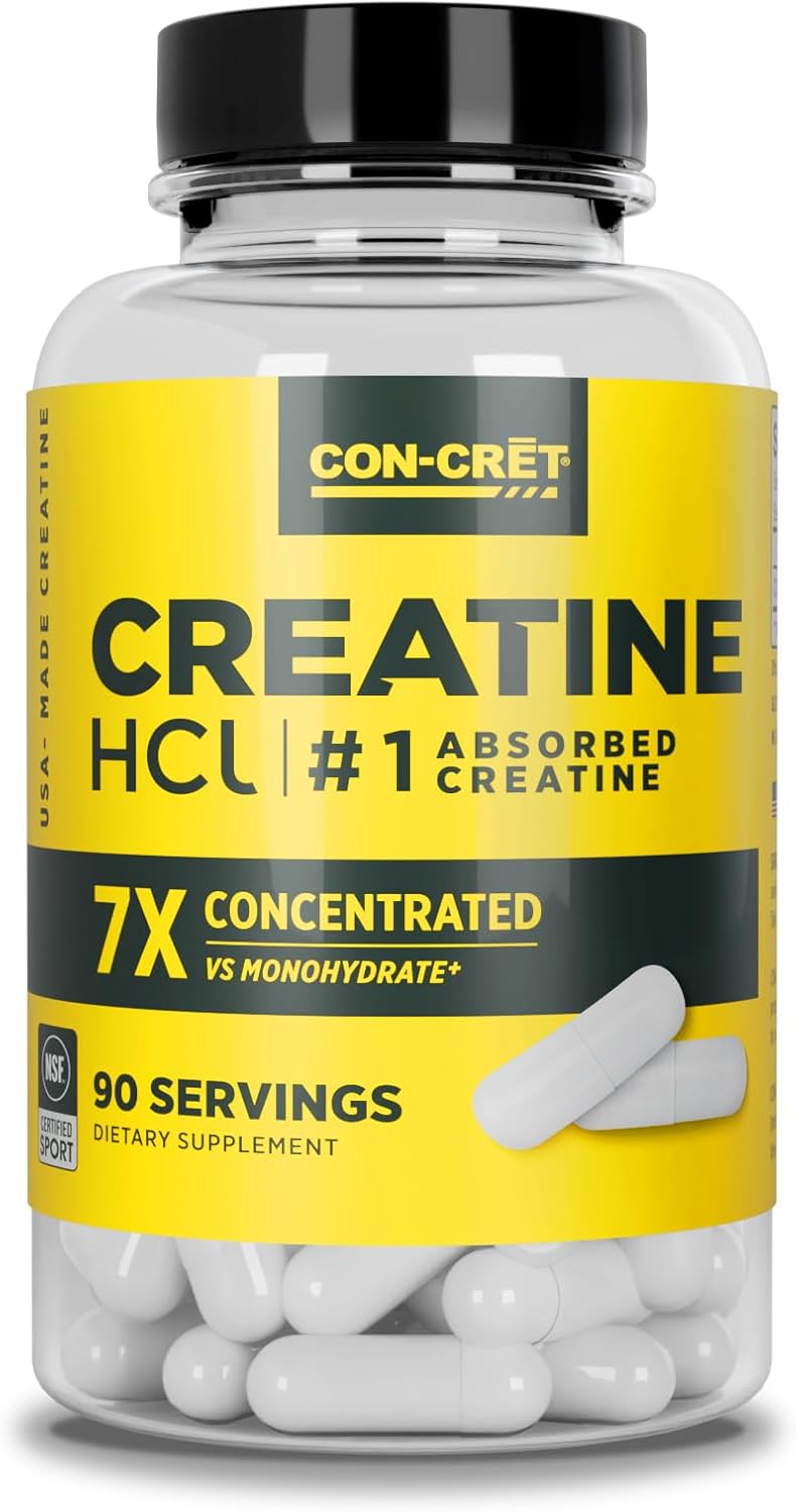 CON-CRET Creatine HCl Capsules