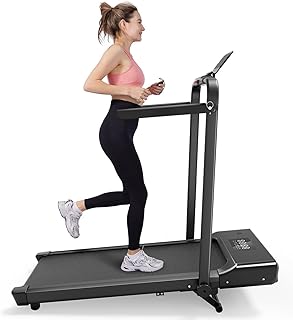 DeerRun Foldable Walking Pad Treadmill