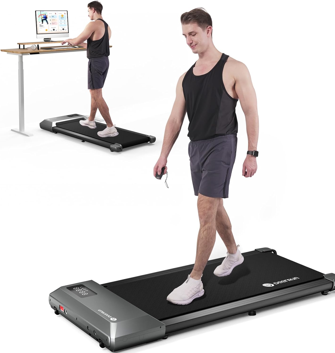DeerRun Q1 Mini Under Desk Treadmill