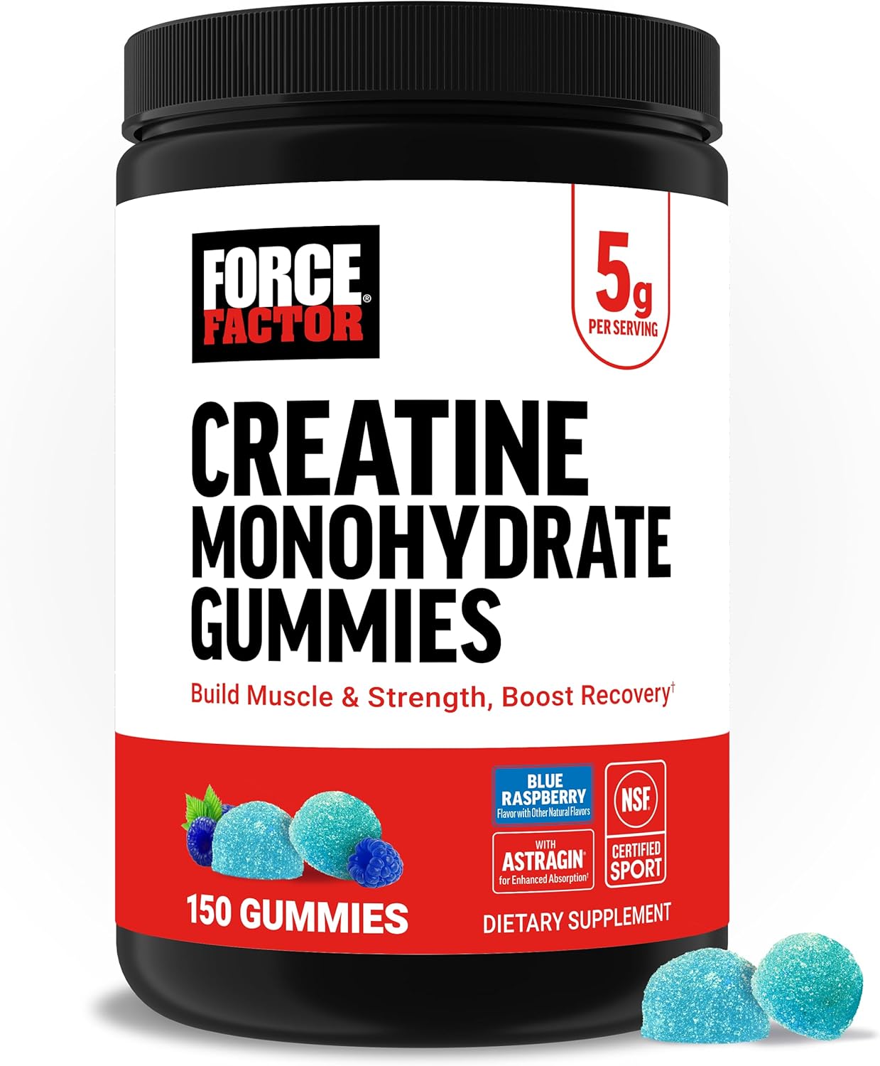 Force Factor Creatine Monohydrate Gummies