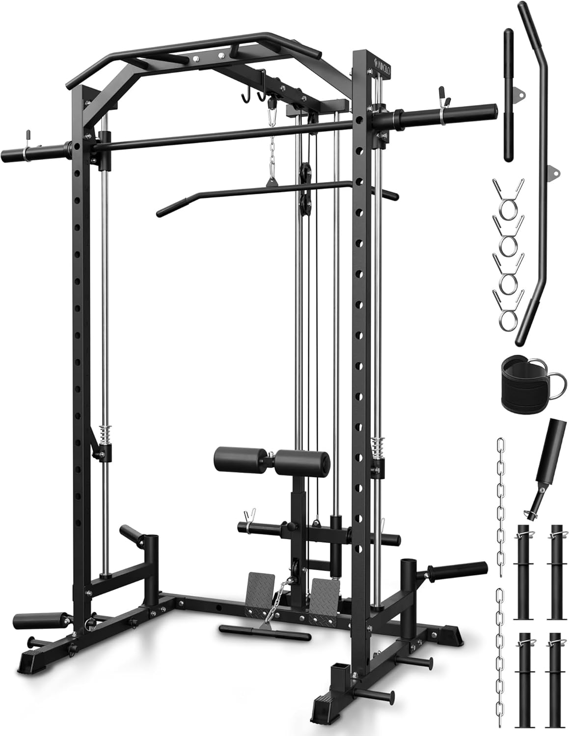 Mikolo Smith Machine Home Gym Power Cage