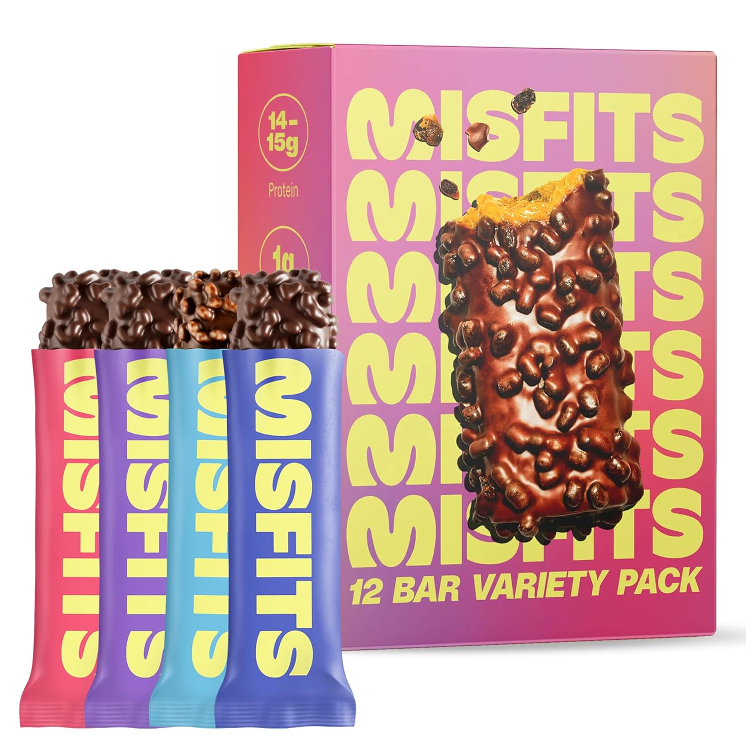 Misfits Vegan Protein Bars