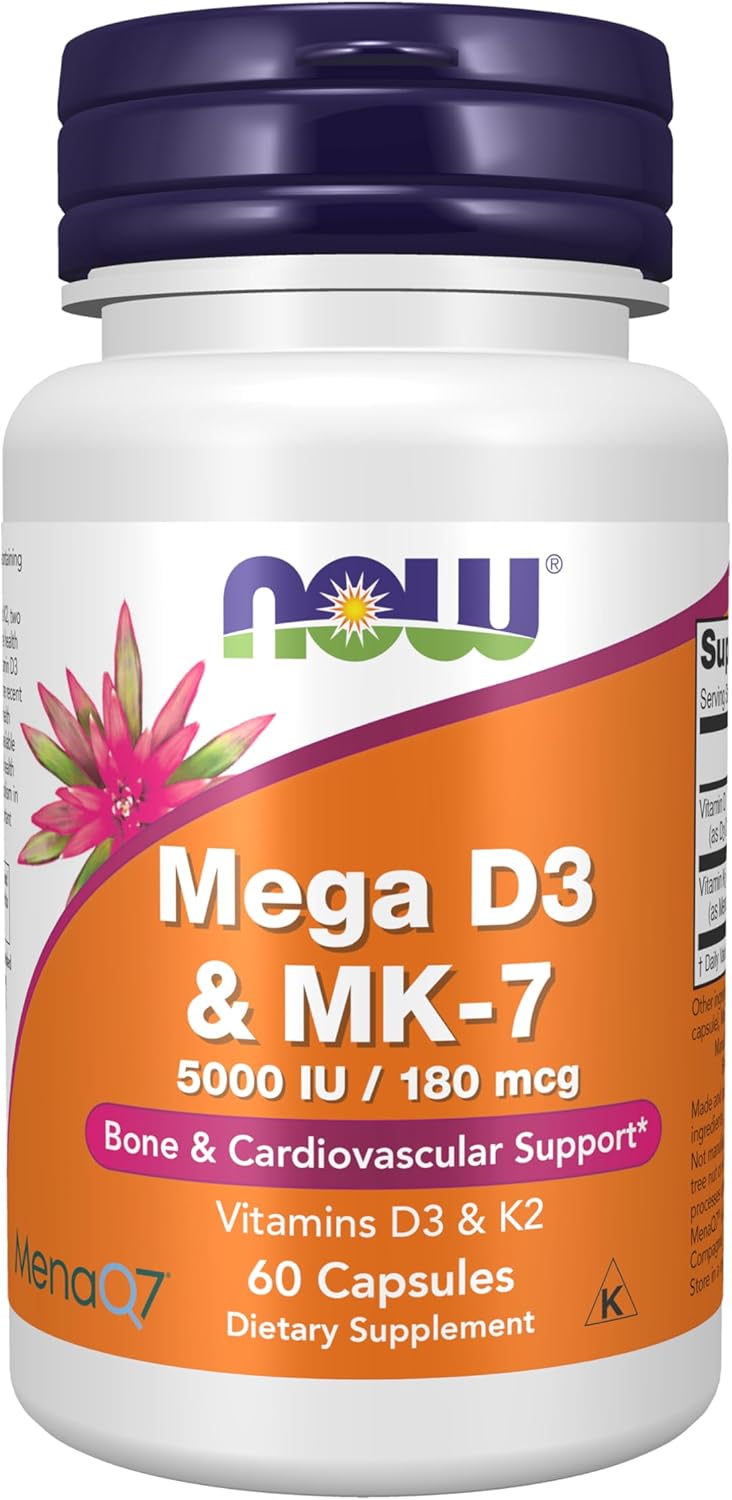 NOW Mega D-3 & MK-7