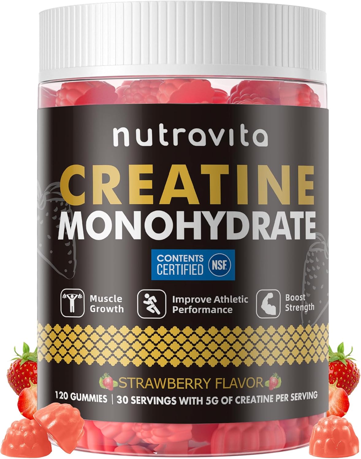 Nutravita NSF Certified Creatine Gummies