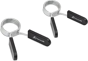ProsourceFit Olympic Spring Clip Collars
