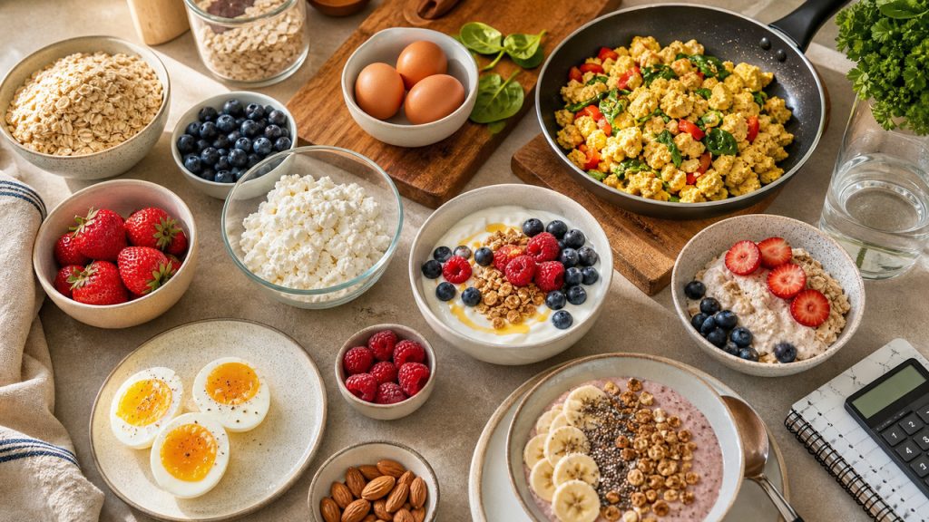 High-protein breakfast foods for the 30-gram breakfast rule