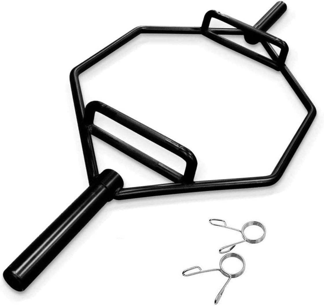 Solid Steel Olympic Trap Bar