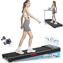 TRAILVIBER Walking Pad Treadmill with 12% Auto Incline
