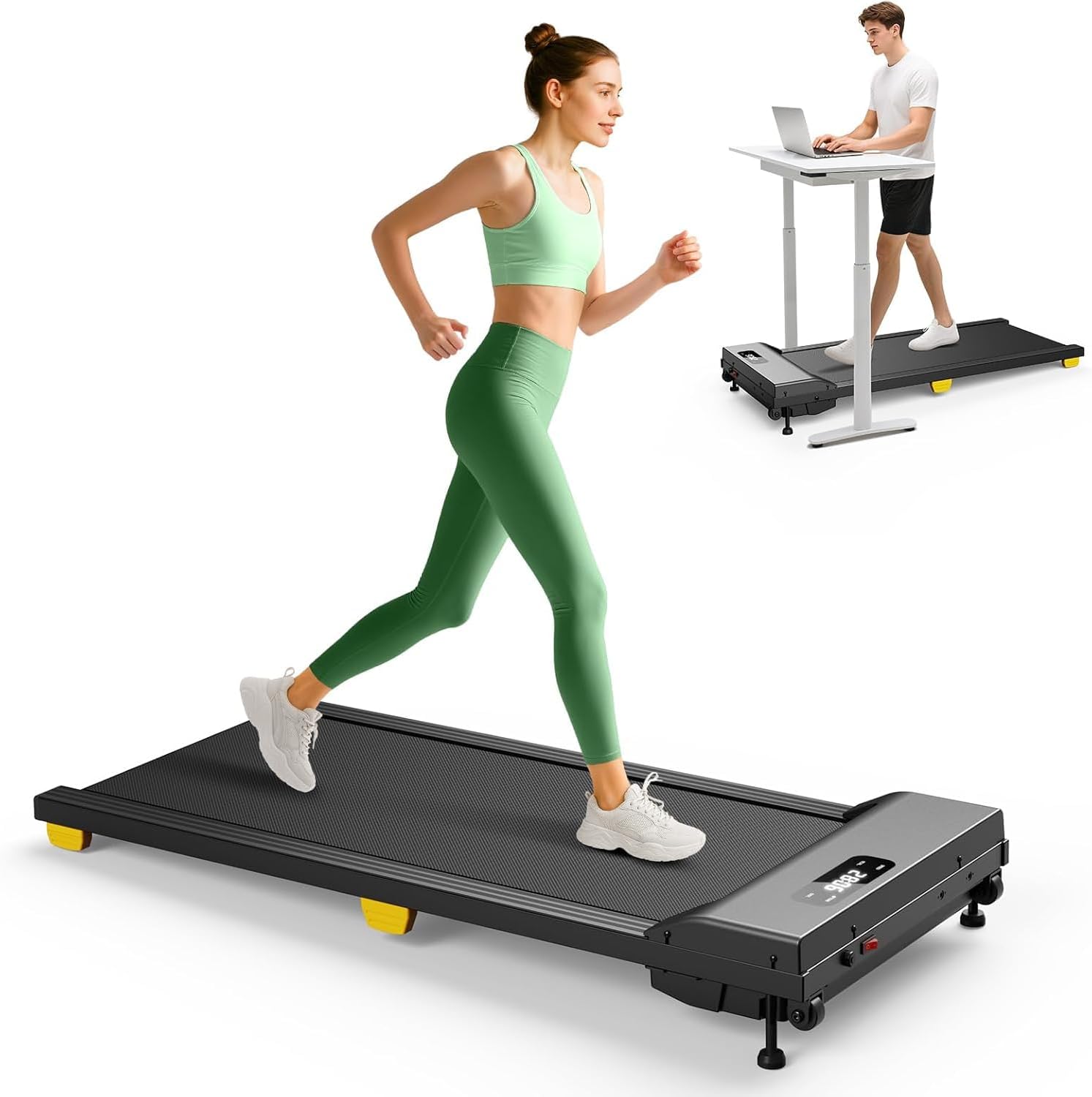 UREVO SpaceWalk Under Desk Treadmill